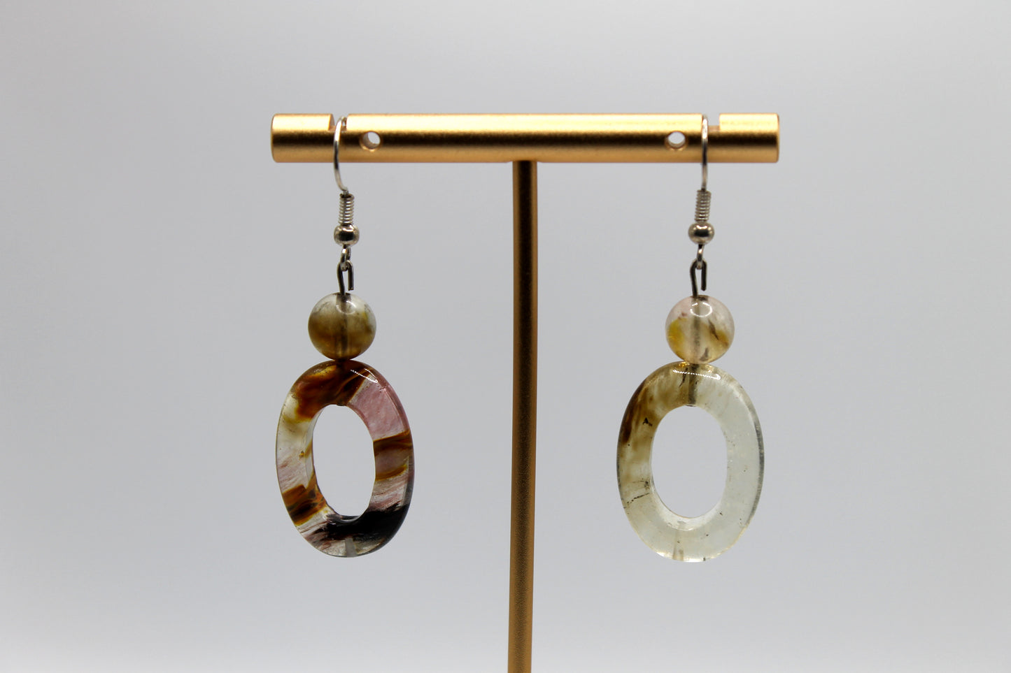 Retro Glass Earrings