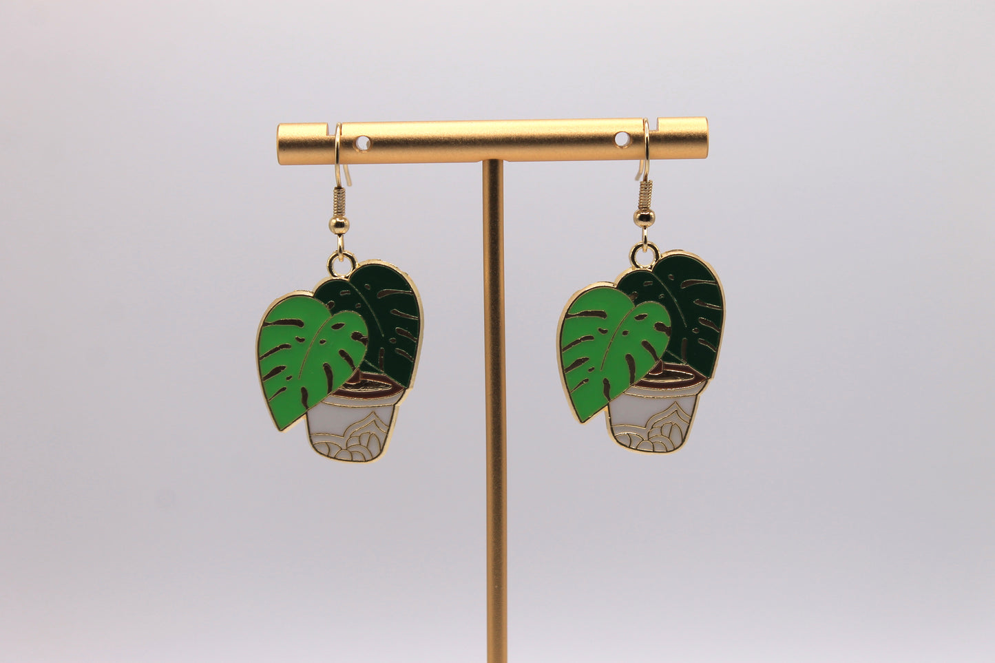 Potted Plant Earrings