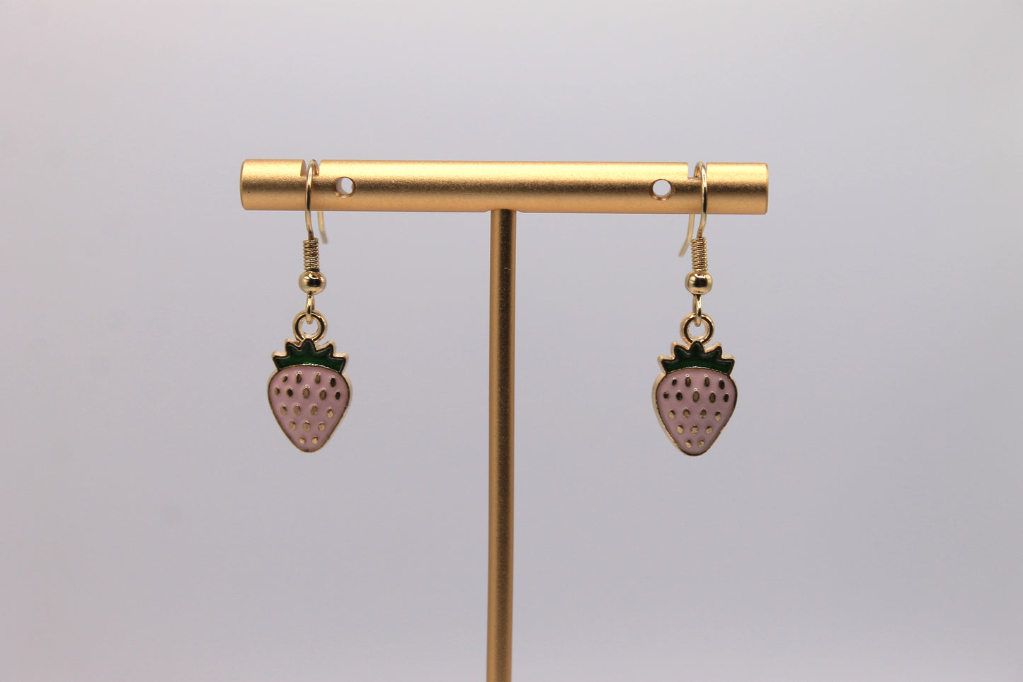 Mini Strawberry Earrings