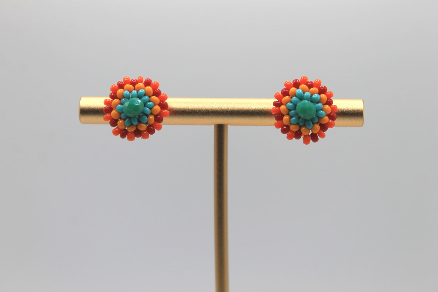 Oaxacan Beaded Studs Style 2