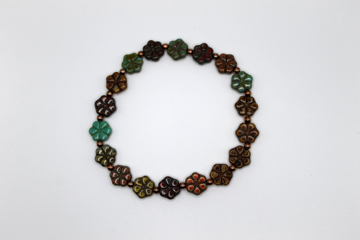 Fall Floral Bracelet