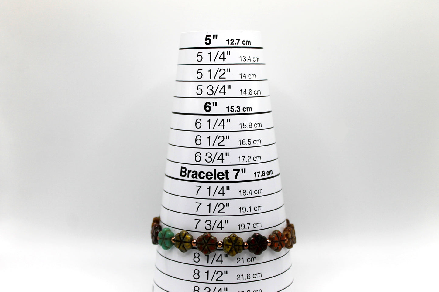 Fall Floral Bracelet