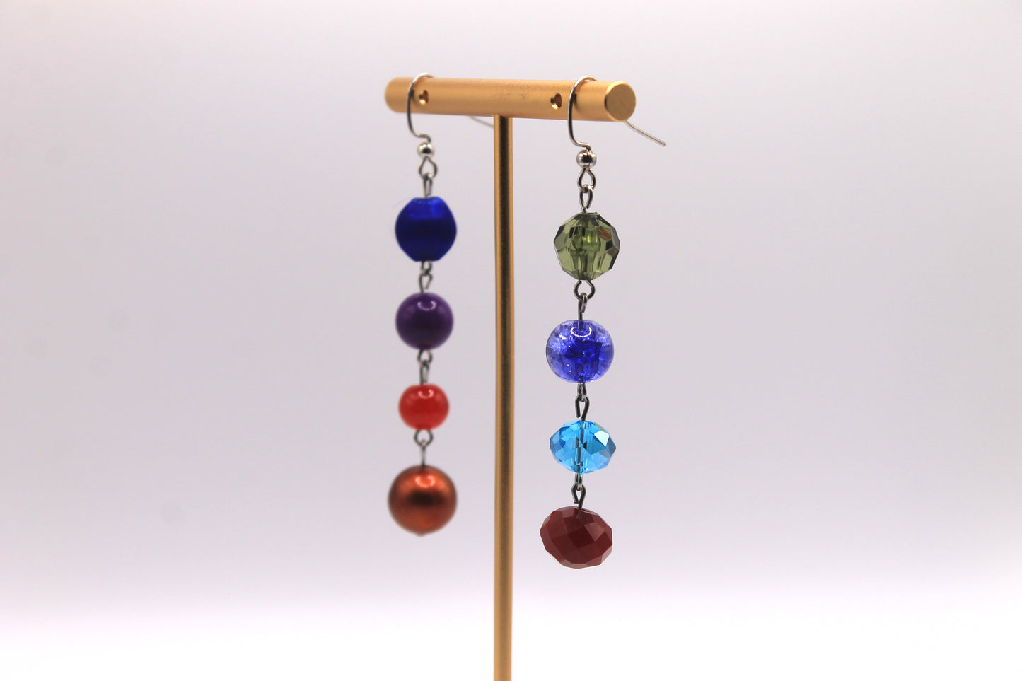 Mismatched Vintage Earrings, Long