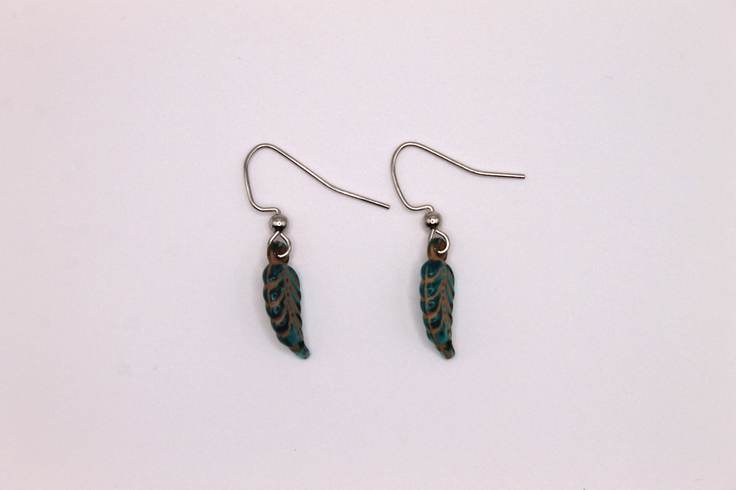 Mini Leaf Earrings