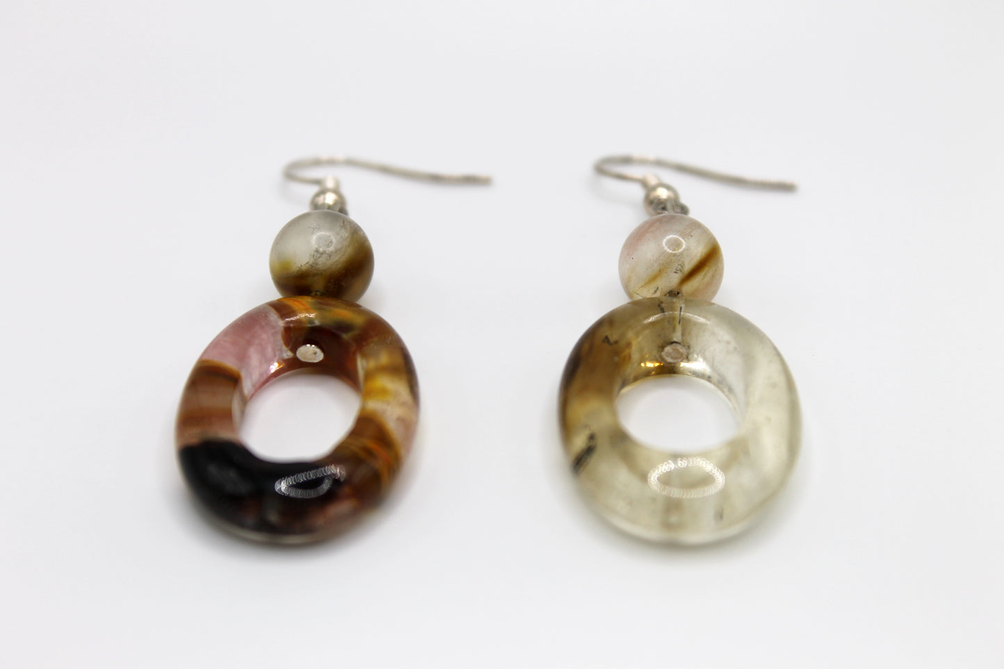 Retro Glass Earrings
