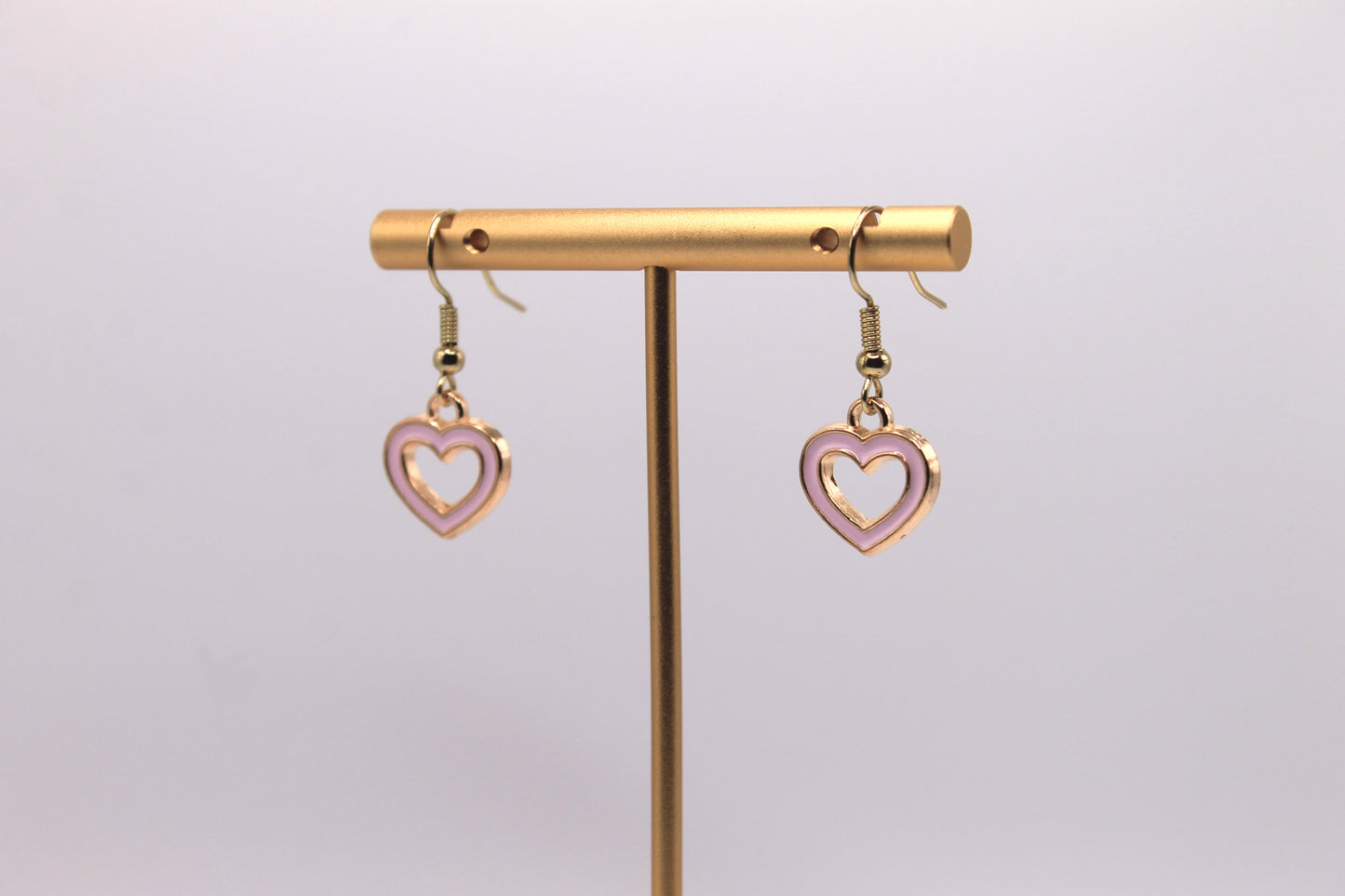 Cutout Heart Earrings