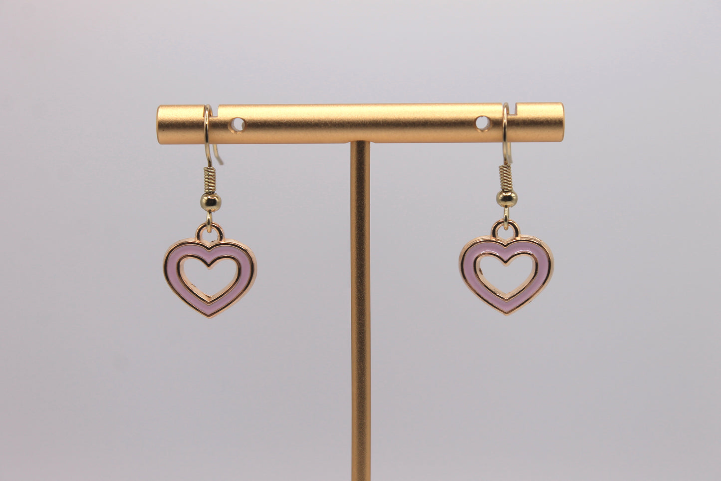 Cutout Heart Earrings