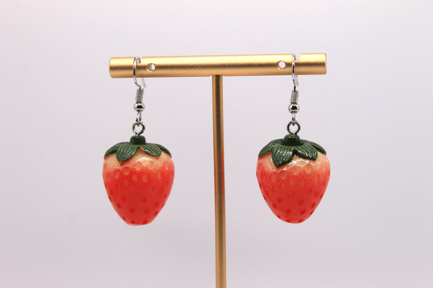 Jumbo Strawberry Earrings