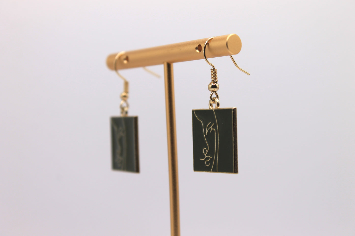 Contour Drawing Earrings