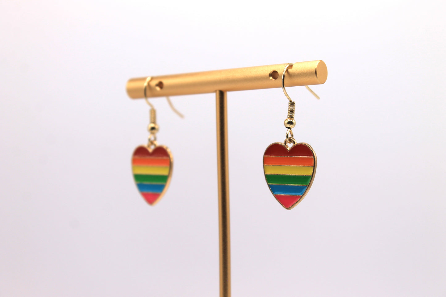 Pride Heart Earrings