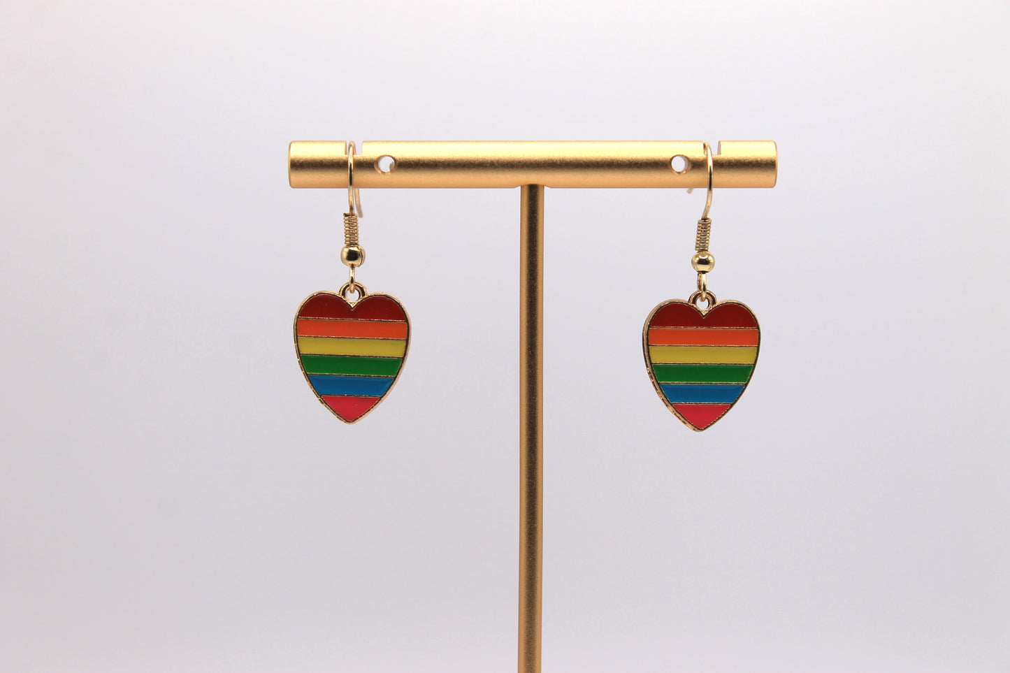 Pride Heart Earrings