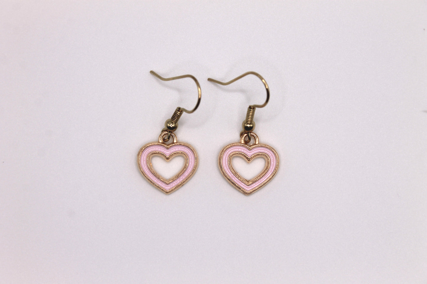 Cutout Heart Earrings