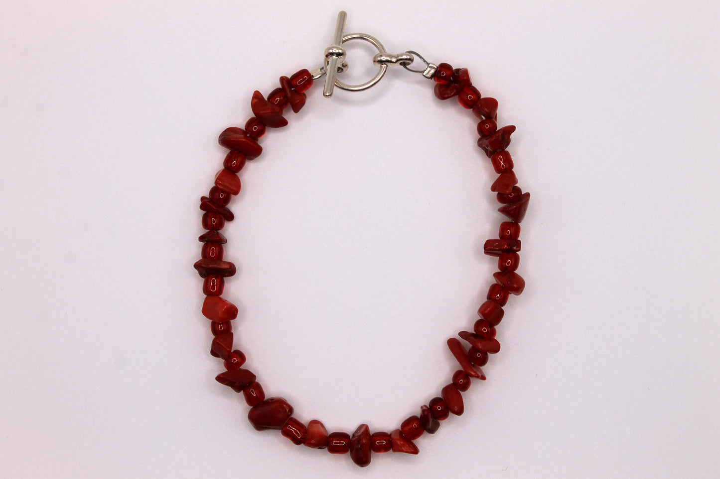 Red Stone Bracelet, Single