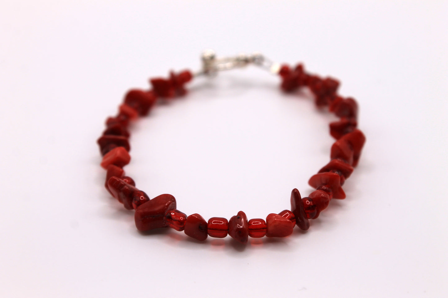 Red Stone Bracelet, Single