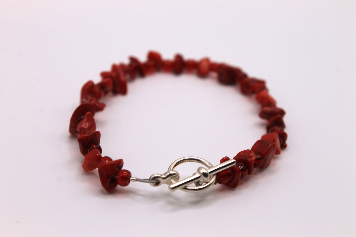 Red Stone Bracelet, Single