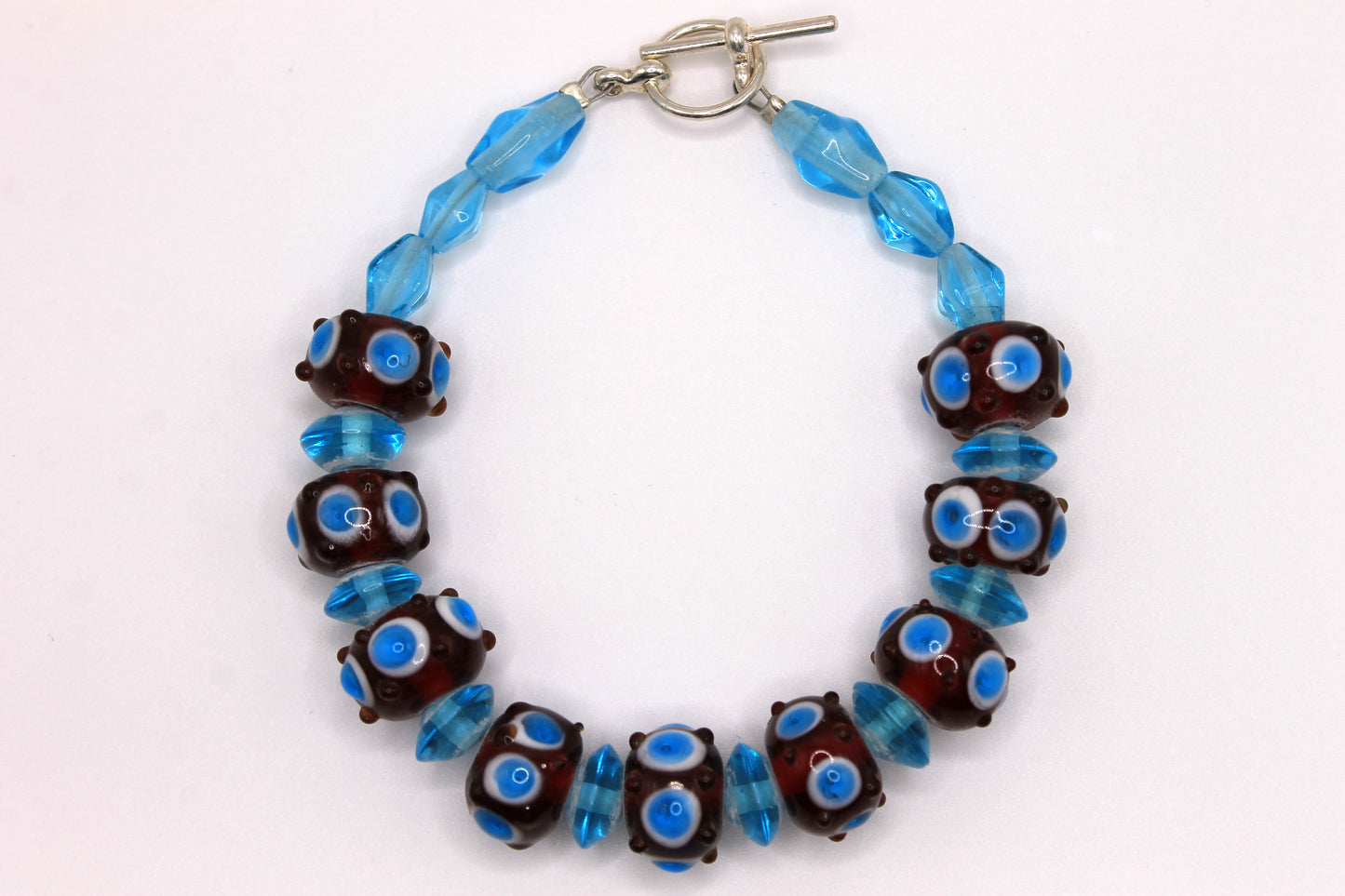 Ocean Shore Glass Bracelet