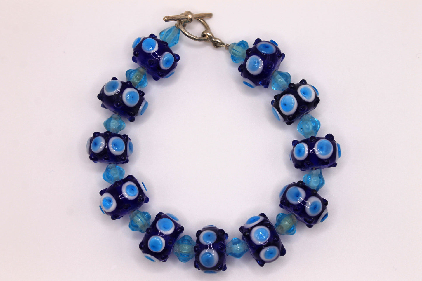 Ocean Spray Glass Bracelet