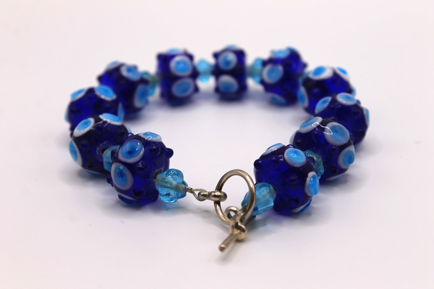 Ocean Spray Glass Bracelet