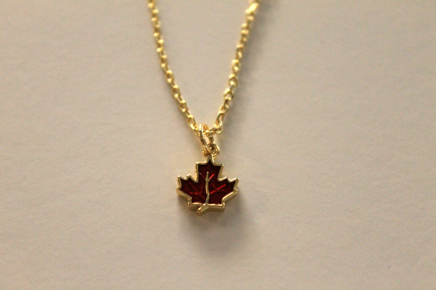 Maple Leaf Necklace