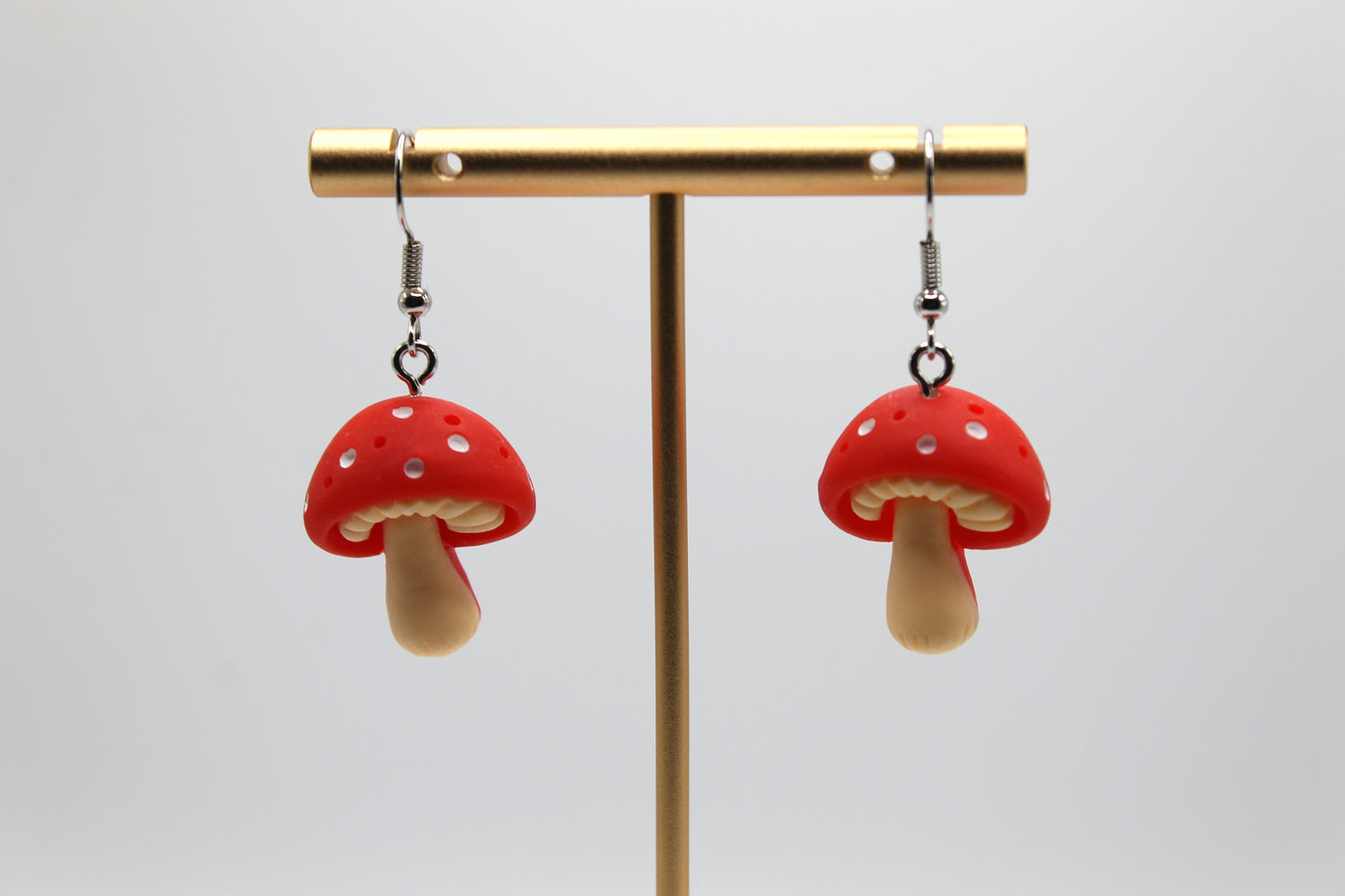 Fall Mushroom Earrings