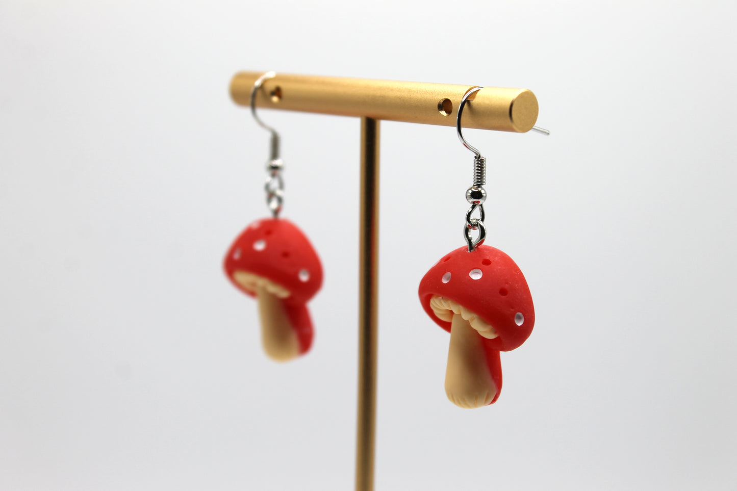 Fall Mushroom Earrings