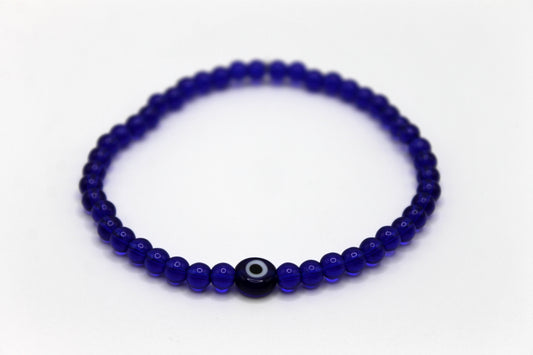 Evil Eye Bracelet, Dark Blue