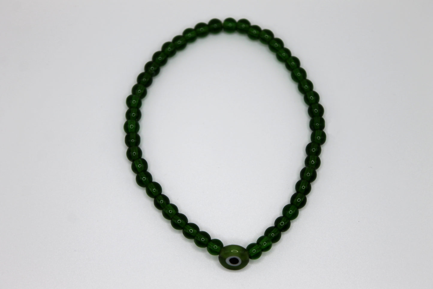 Evil Eye Bracelet, Light Green