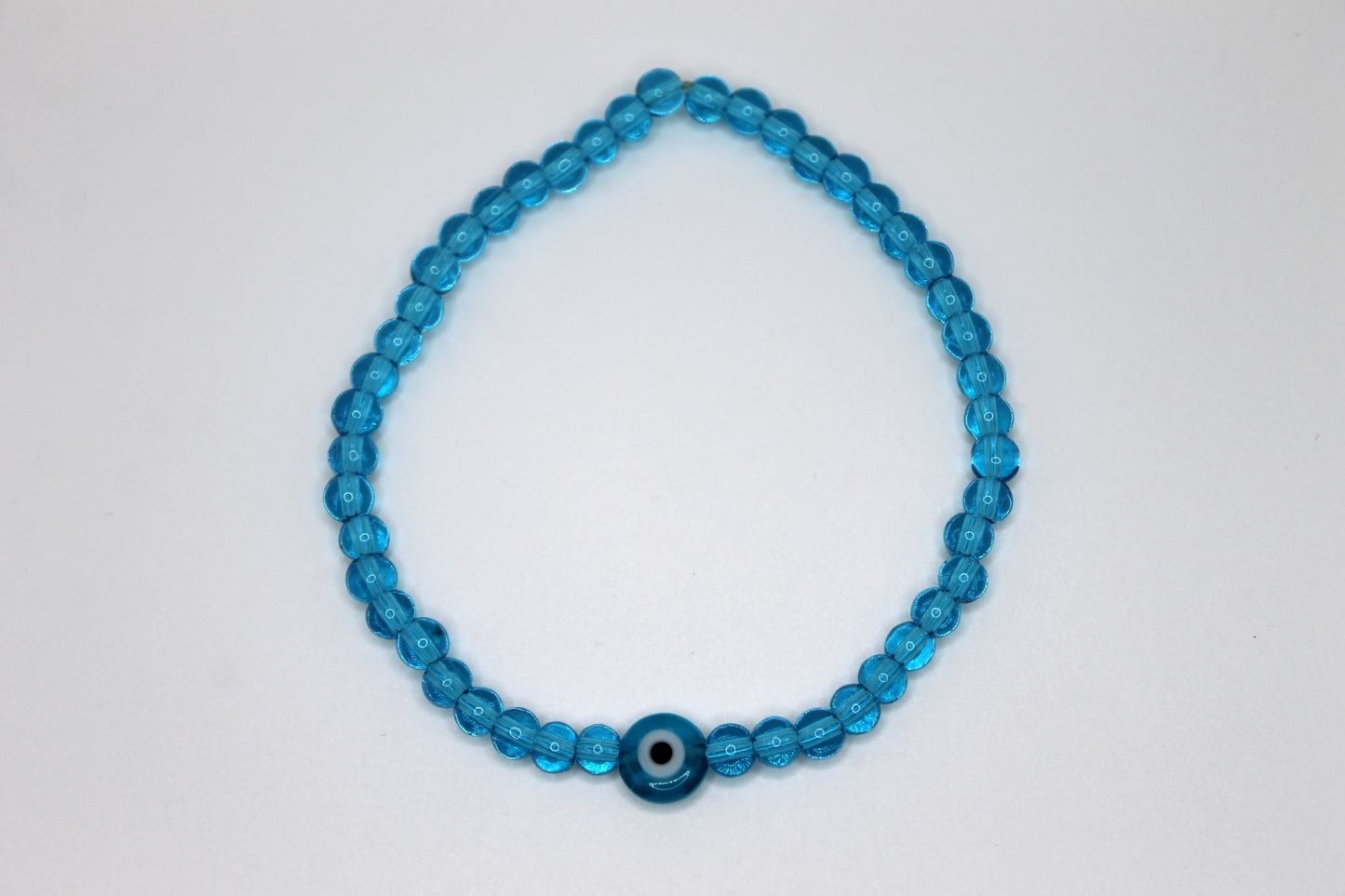 Evil Eye Bracelet, Light Blue