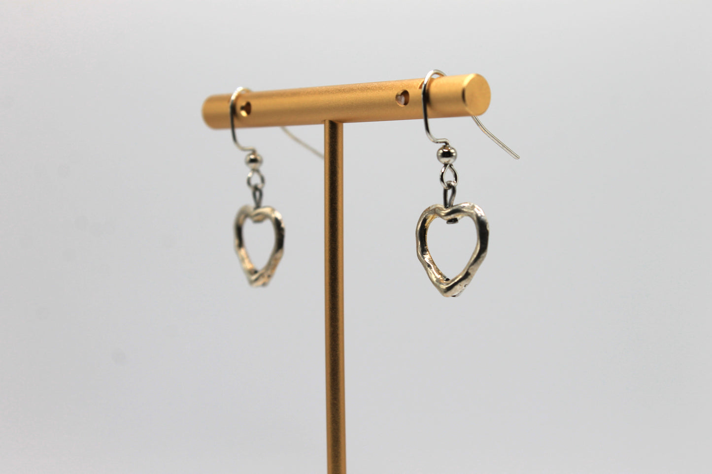 Wire Heart Earrings