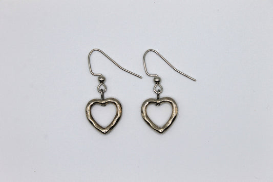 Wire Heart Earrings