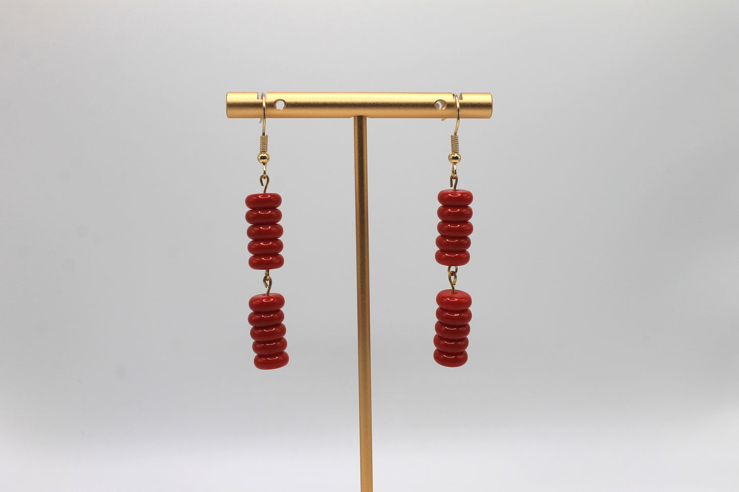 Stacked Bead Earrings