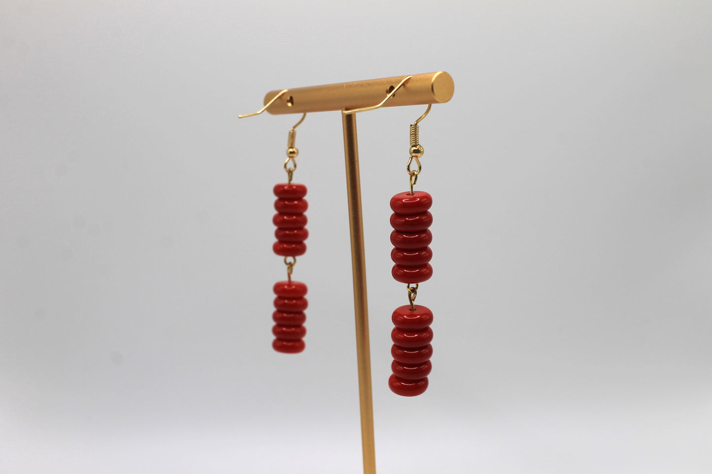 Stacked Bead Earrings