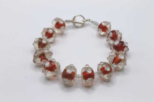 Orange Drop Bracelet