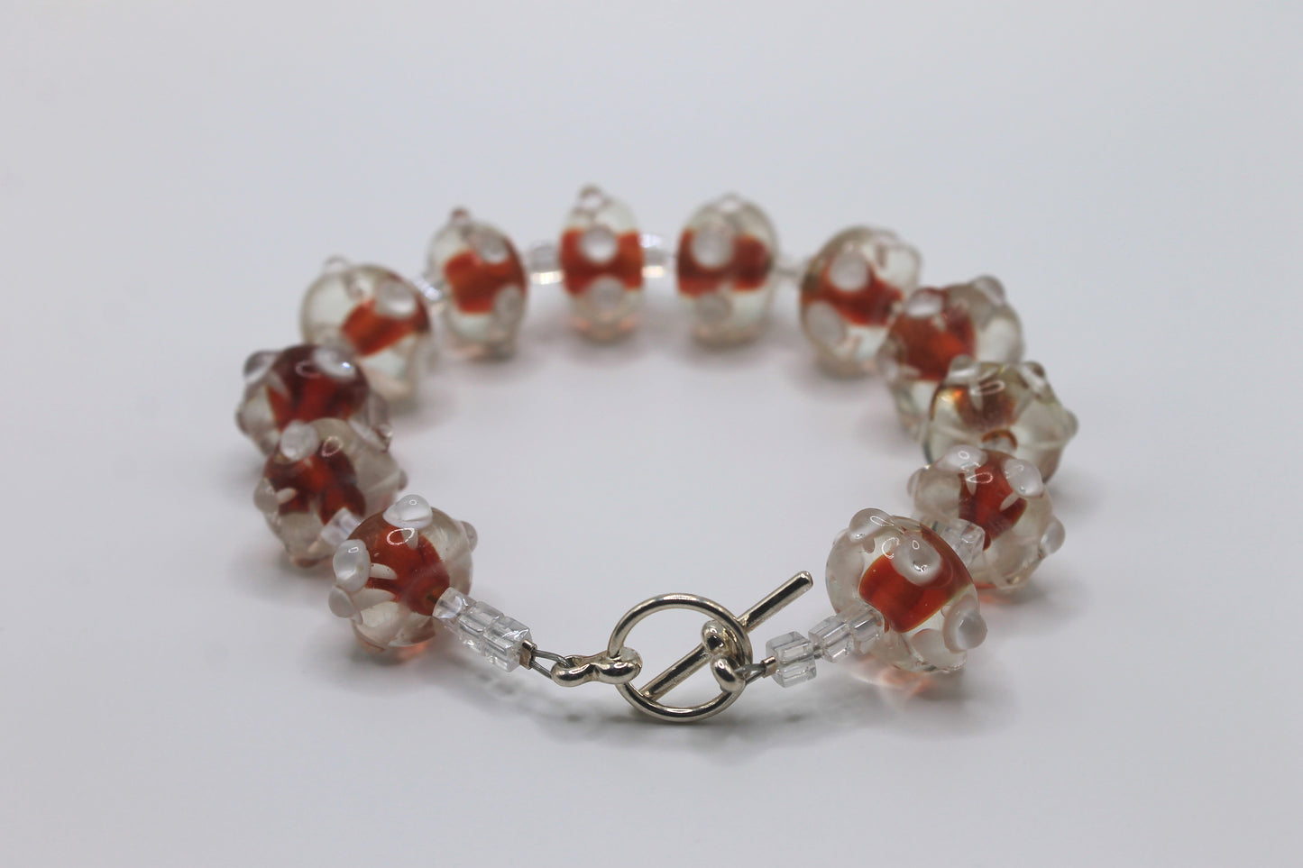 Orange Drop Bracelet