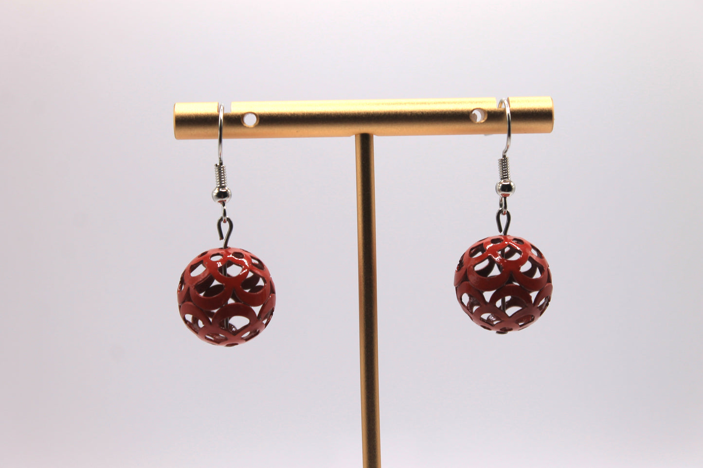 Metal Spiral Earrings