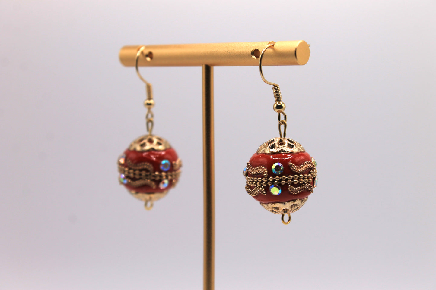 Warm Holiday Earrings