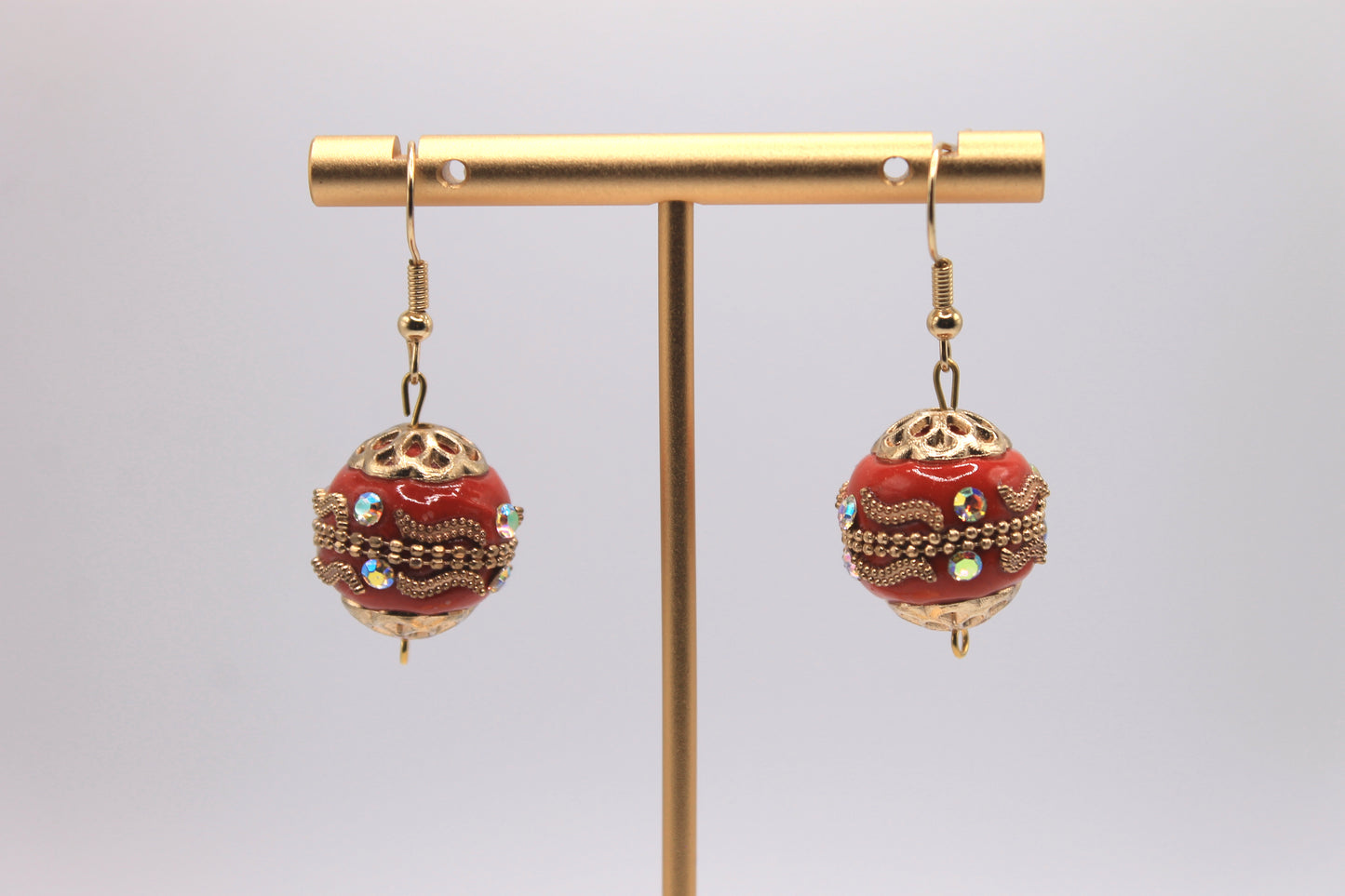 Warm Holiday Earrings