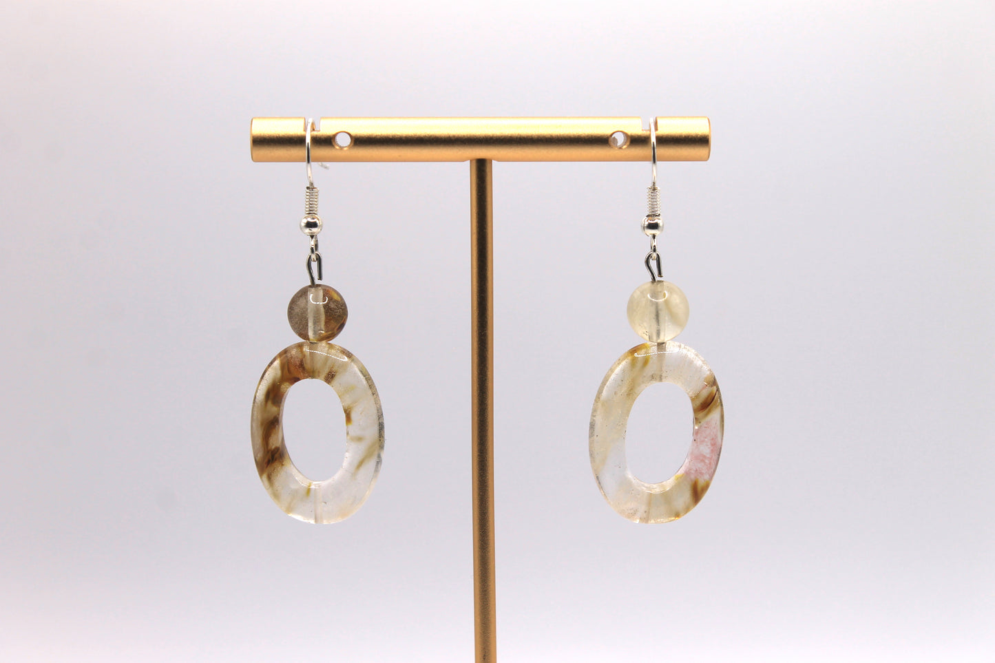 Retro Glass Earrings