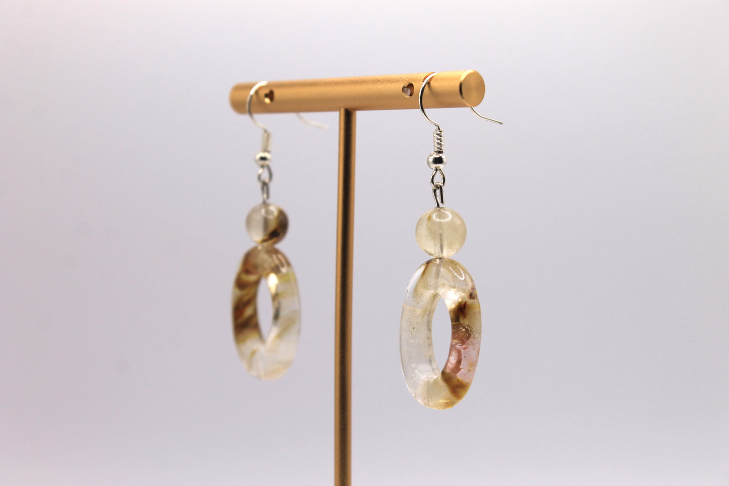 Retro Glass Earrings