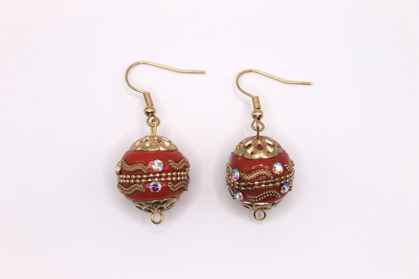 Warm Holiday Earrings